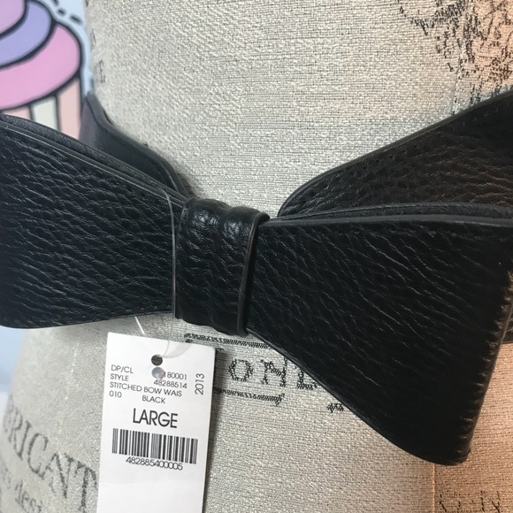 Wet Seal Black Bow Belt *NWT* - Picture 6 of 6